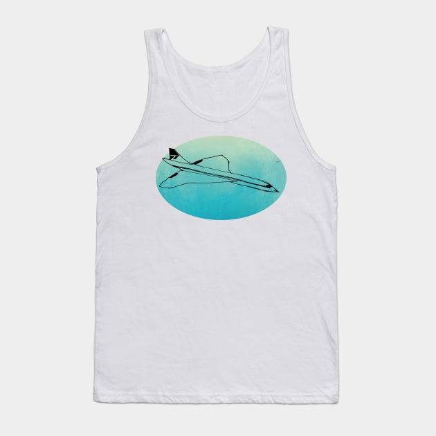 The Concorde Tank Top by jhsells98